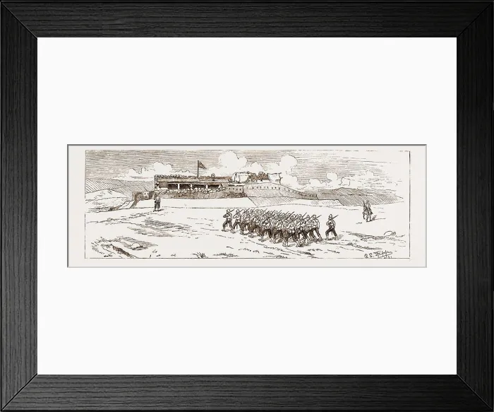 Framed Print : THE REVOLT IN THE TRANSVAAL, SOUTH AFRICA, 1881: FORT ALICE, STANDERTON Framed Print : THE REVOLT IN THE TRANSVAAL, SOUTH AFRICA, 1881: FORT ALICE, STANDERTON
