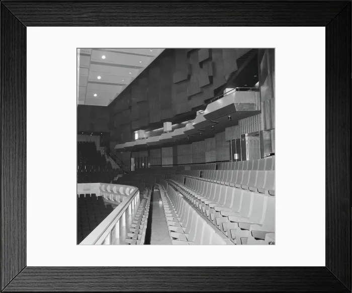 Framed Print : Anefo photo collection. The goals in Rotterdam, side room with lodges. 11 May 1966. Rotterdam, South Holland