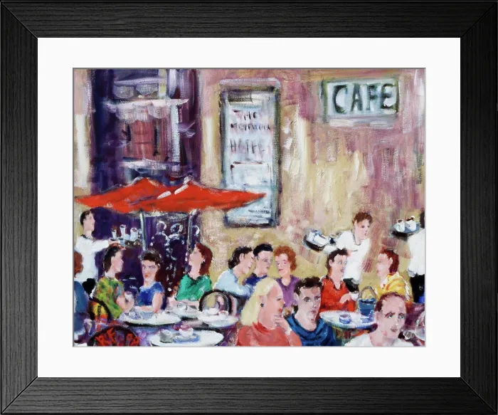 Framed Print : Waiters 2008 Richard H. Fox (b.1960 American) Oil on canvas Framed Print : Waiters 2008 Richard H. Fox (b.1960 American) Oil on canvas