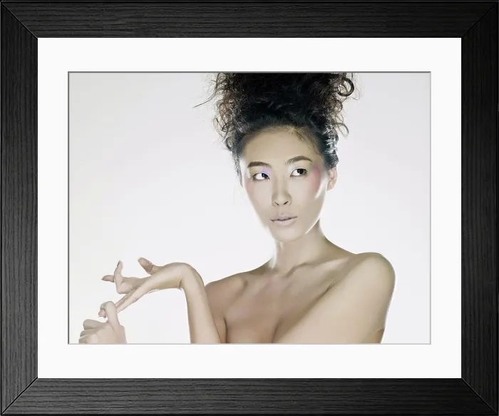 Framed Print : Nude young woman Framed Print : Nude young woman