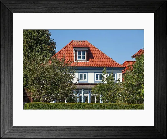 Framed Print : Villa on the Elbchaussee, Hamburg, Germany, Europe Framed Print : Villa on the Elbchaussee, Hamburg, Germany, Europe