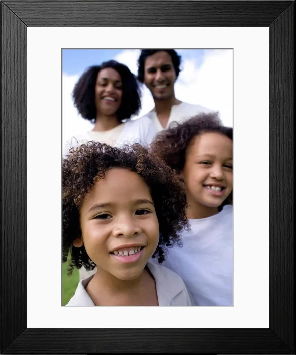 Framed Print : Happy family Framed Print : Happy family