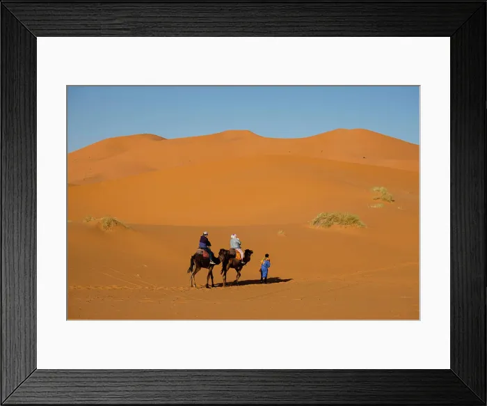 Framed Print : tourist camel caravan on Erg Chebbi tourist camel caravan on Erg Chebbi Framed Print : tourist camel caravan on Erg Chebbi tourist camel caravan on Erg Chebbi