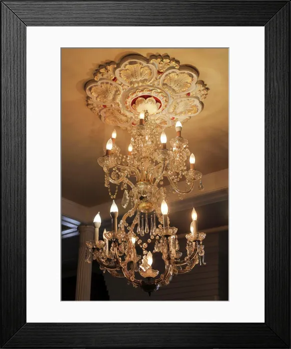 Framed Print : Chandelier in the lobby of the Queen Anne Hotel, Lower Pacific Heights, San Francisco, California, USA Framed Print : Chandelier in the lobby of the Queen Anne Hotel, Lower Pacific Heights, San Francisco, California, USA