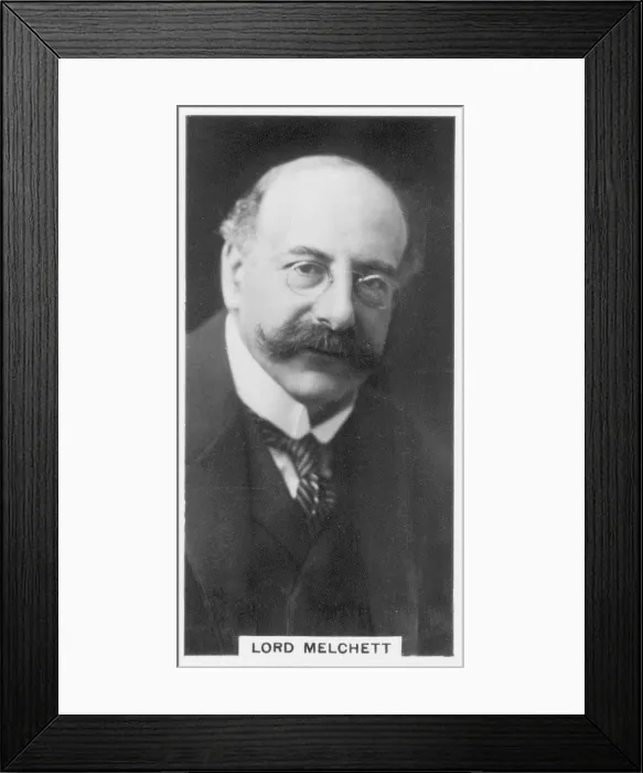 Framed Print : Alfred Moritz Mond, 1st Baron Melchett (1868-1930) British industrialist and politician