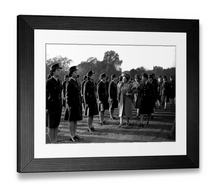 Framed Print : As a climax to their war service in Britain Framed Print : As a climax to their war service in Britain