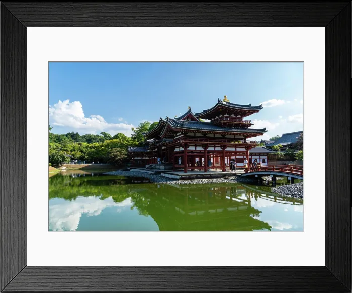 Framed Print : Der Byodoin-Tempel in Uji, Japan Framed Print : Der Byodoin-Tempel in Uji, Japan