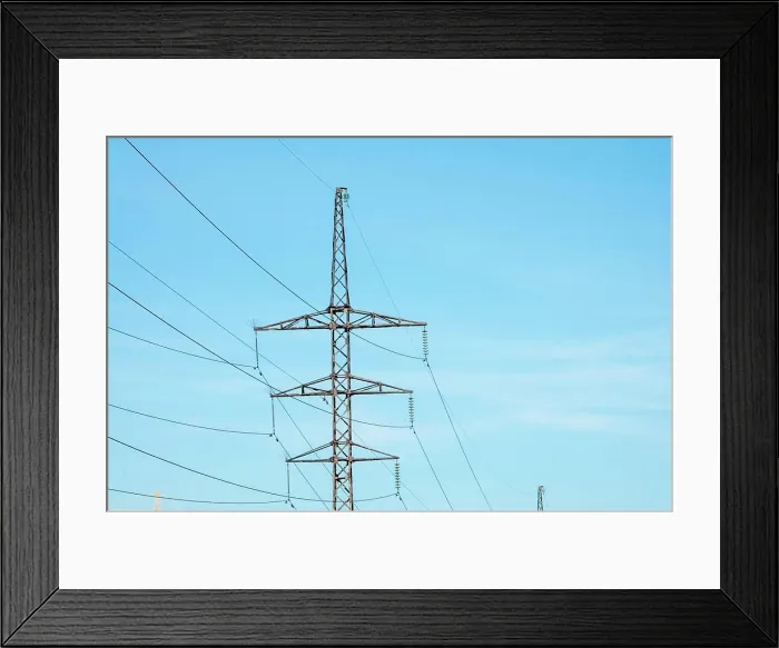 Framed Print : Communications High-voltage transmission lines Samara Samara region Russia Copyright: xSvetlanaxVozmilovax Vozmilova5521 Framed Print : Communications High-voltage transmission lines Samara Samara region Russia Copyright: xSvetlanaxVozmilovax Vozmilova5521