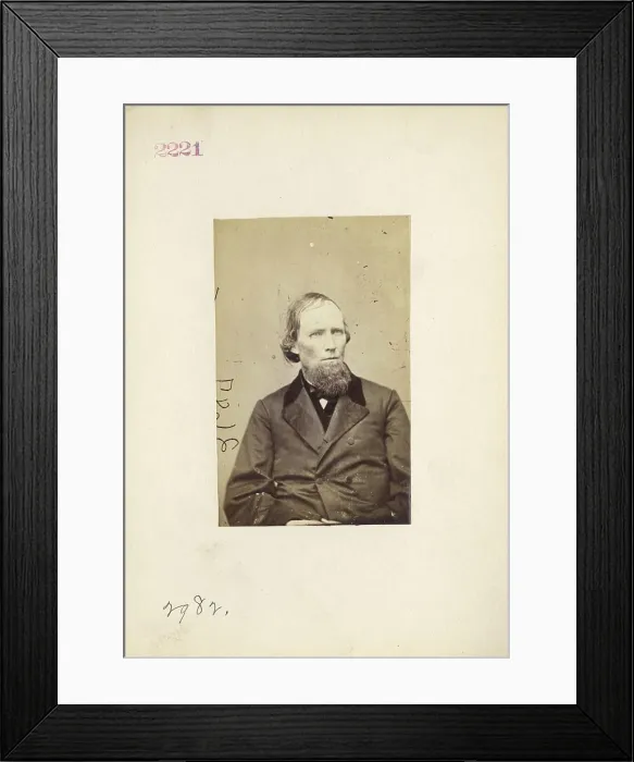 Framed Print : Hon. William Johnson, Ohio 19th Century Mathew Brady, Quartermaster, and Other Civil War Photographs