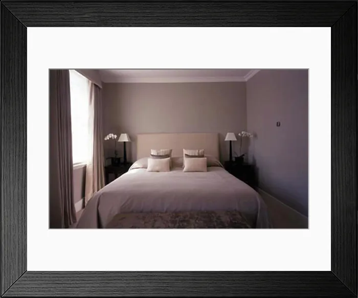 Framed Print : house master bedroom Framed Print : house master bedroom