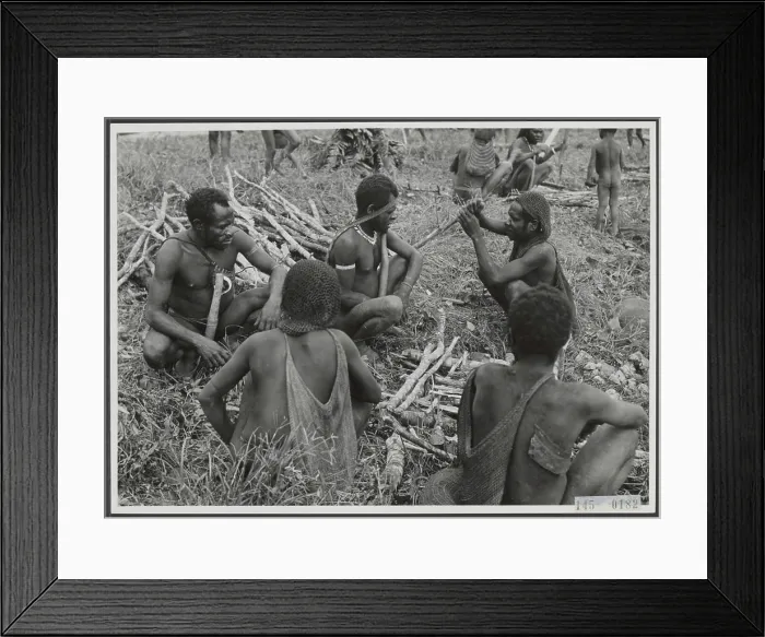Framed Print : Information office radio broadcaster Dutch Guinea Framed Print : Information office radio broadcaster Dutch Guinea