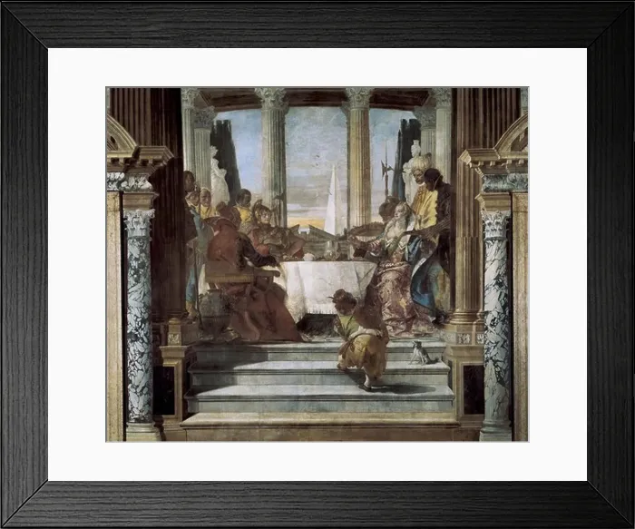 Framed Print : TIEPOLO, Giovanni Battista (1696-1770) Framed Print : TIEPOLO, Giovanni Battista (1696-1770)