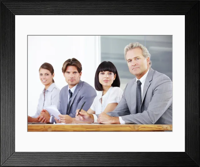 Framed Print : Portrait, collaboration and a group of business people sitting in the boardroom for a training meeting Framed Print : Portrait, collaboration and a group of business people sitting in the boardroom for a training meeting