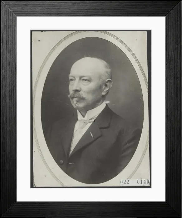 Framed Print : Elsevier photo collection. F.H. Van Wichen, mayor Alkemade. 1920. Alkemade Framed Print : Elsevier photo collection. F.H. Van Wichen, mayor Alkemade. 1920. Alkemade