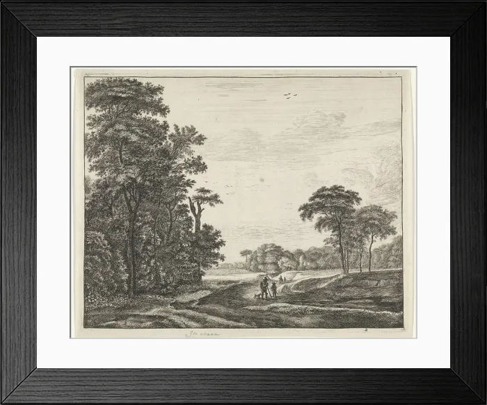 Framed Print : Pad on the edge of the Hague Bos Framed Print : Pad on the edge of the Hague Bos