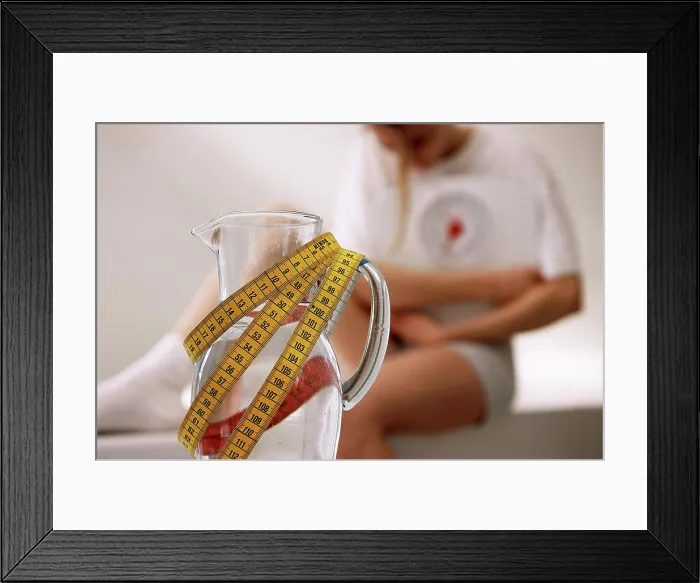 Framed Print : Diet, woman Framed Print : Diet, woman