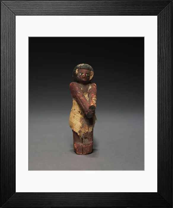 Framed Print : Seated Model Sailor, c. 2000-1000 BC Framed Print : Seated Model Sailor, c. 2000-1000 BC