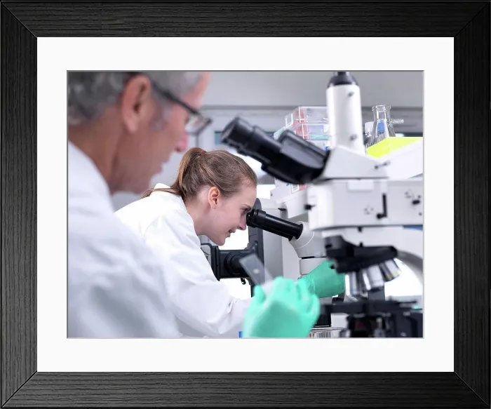 Framed Print : Biomedical research Framed Print : Biomedical research
