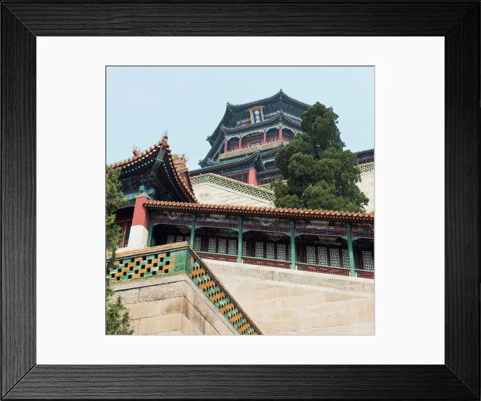 Framed Print : Tower of Buddhist Incense, Summer Palace; Beijing, China Framed Print : Tower of Buddhist Incense, Summer Palace; Beijing, China