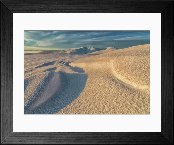 Framed Print : Late afternoon light illuminates the snow covered flanks of Crow Mountain, near Old Crow, Yukon Framed Print : Late afternoon light illuminates the snow covered flanks of Crow Mountain, near Old Crow, Yukon