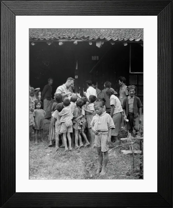 Framed Print : Photo collection Service for army contacts Indonesia