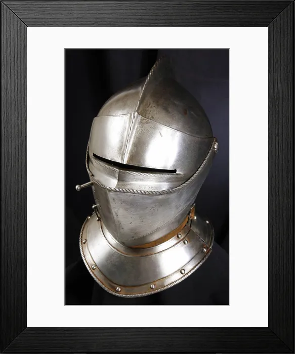 Framed Print : Armour Armour of the medieval knight