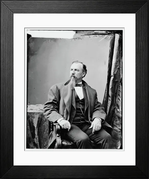 Framed Print : Hon. Samuel Augustus Merritt Framed Print : Hon. Samuel Augustus Merritt