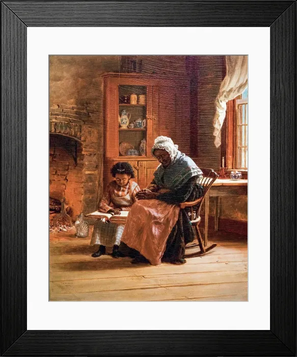 Framed Print : Sunday Morning; 1877 Oil on panel Thomas Waterman Wood; American 1823 - 1903 Framed Print : Sunday Morning; 1877 Oil on panel Thomas Waterman Wood; American 1823 - 1903