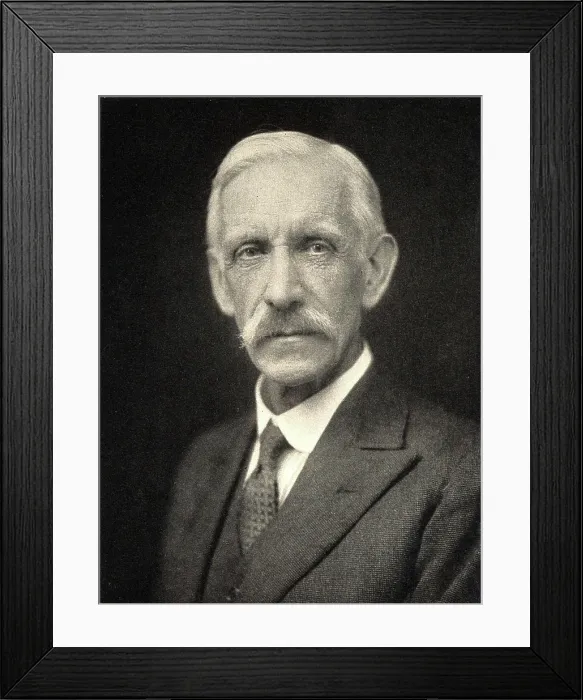 Framed Print : Sir Frederick Gowland Hopkins. Photogravure Framed Print : Sir Frederick Gowland Hopkins. Photogravure