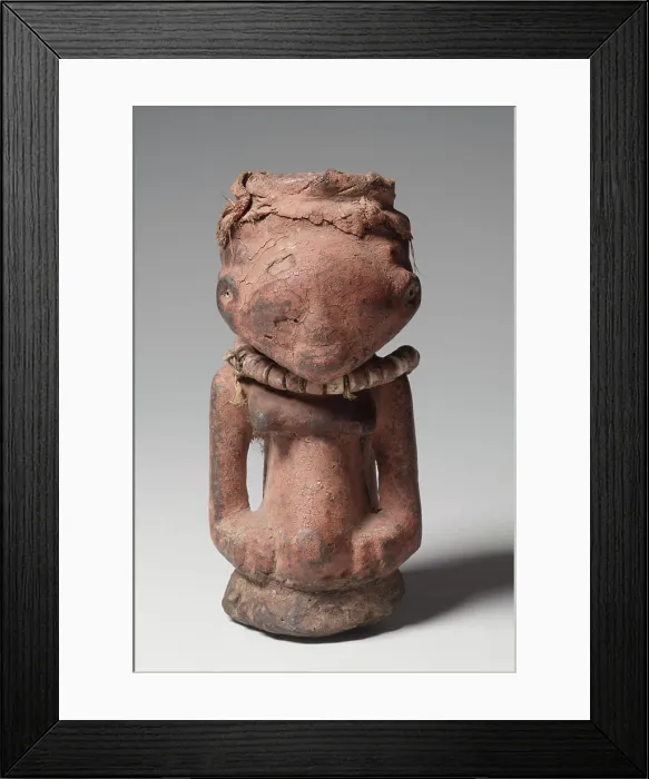 Framed Print : Figure (nkishi), late 1800s-early 1900s