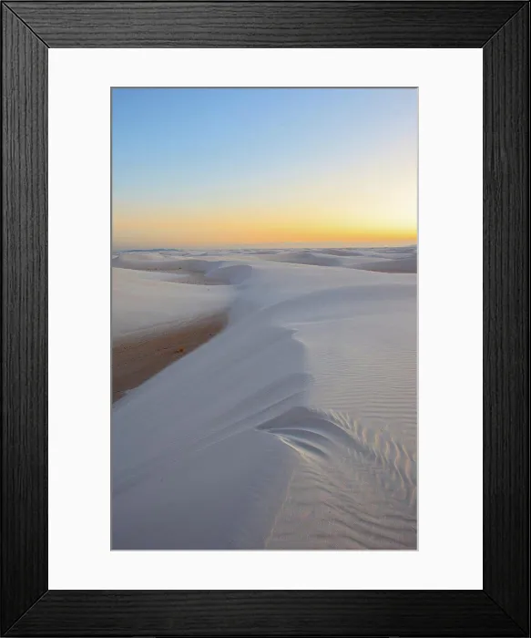 Framed Print : Gypsum desert White Sands National Monument New Mexico Framed Print : Gypsum desert White Sands National Monument New Mexico