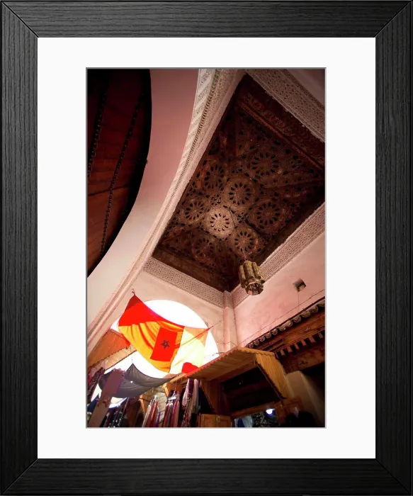 Framed Print : Architectural detail Medina Fez, Morocco Framed Print : Architectural detail Medina Fez, Morocco
