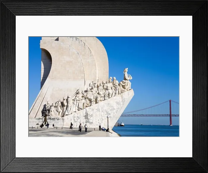 Framed Print : Monument to the Discoveries in the Belem District, Lisbon, Portugal, Europe Framed Print : Monument to the Discoveries in the Belem District, Lisbon, Portugal, Europe