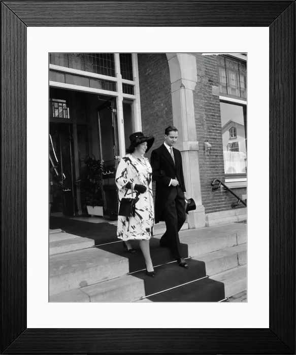 Framed Print : Anefo photo collection. Princess Beatrix witnessed the marriage of Mr Framed Print : Anefo photo collection. Princess Beatrix witnessed the marriage of Mr