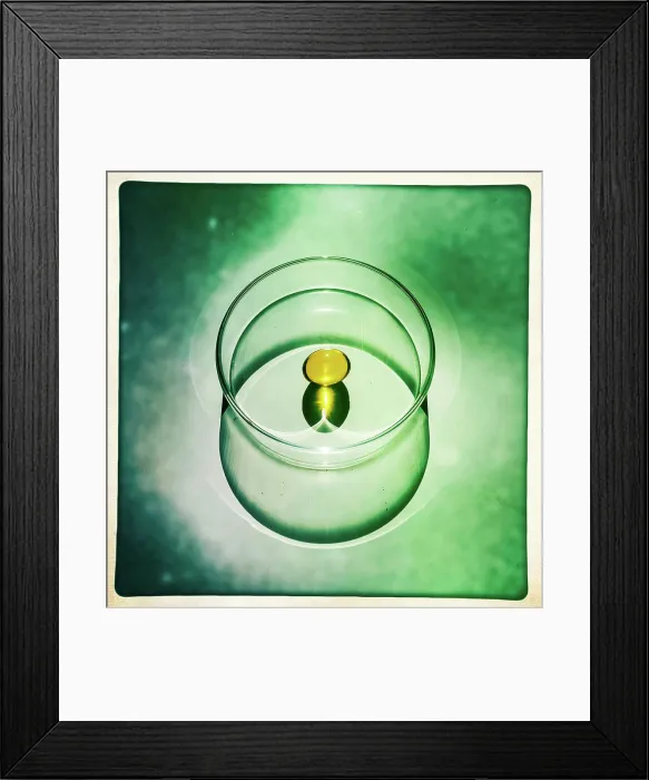 Framed Print : Cod liver oil pills