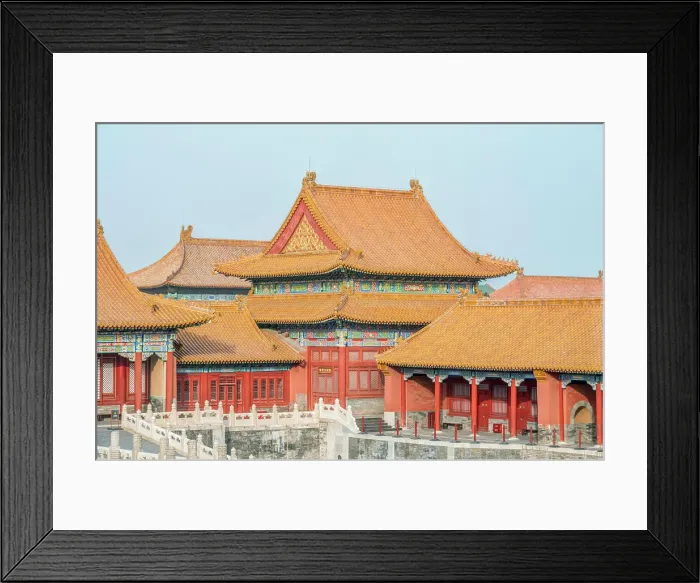 Framed Print : China, Beijing. Forbidden City Framed Print : China, Beijing. Forbidden City