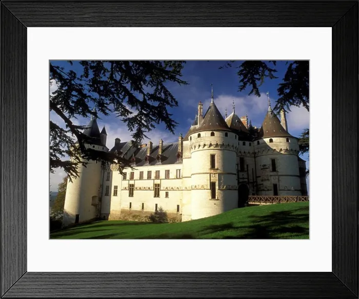 Framed Print : Loire Valley, castle, France, Chaumont Framed Print : Loire Valley, castle, France, Chaumont
