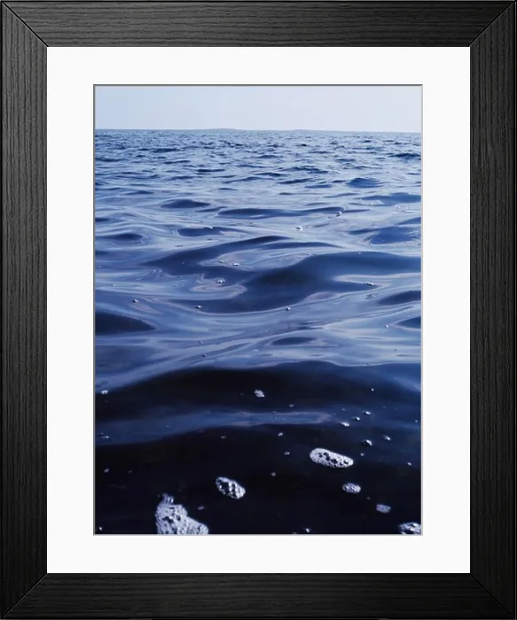 Framed Print : Quiet waves on water Framed Print : Quiet waves on water