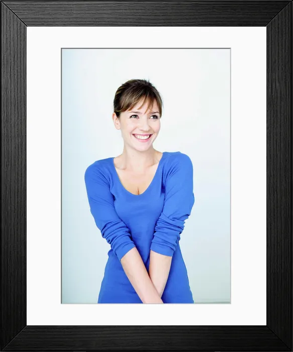 Framed Print : Woman indoors Framed Print : Woman indoors