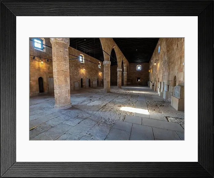 Framed Print : Former infirmary, Archaeological Museum in the former Order of St John Hospital Framed Print : Former infirmary, Archaeological Museum in the former Order of St John Hospital