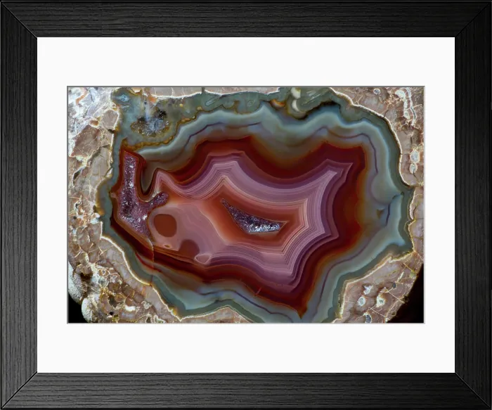 Framed Print : Baker Egg Agate, New Mexico Framed Print : Baker Egg Agate, New Mexico
