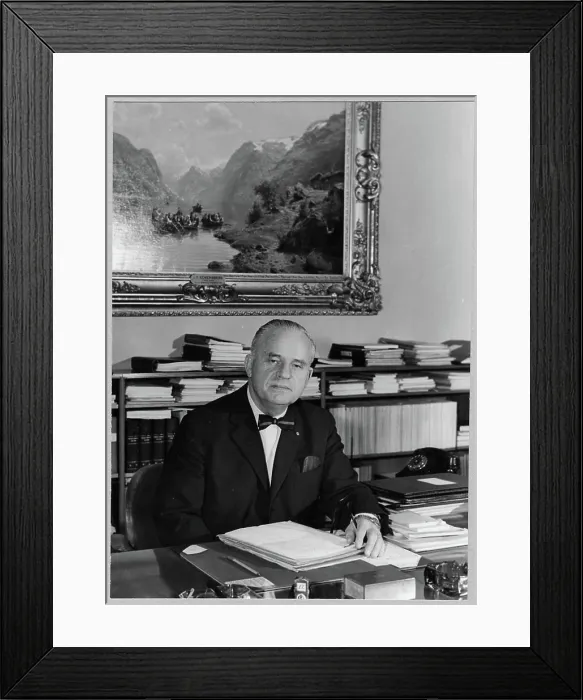 Framed Print : Chief Director Håkan Edvard Oredsson Framed Print : Chief Director Håkan Edvard Oredsson