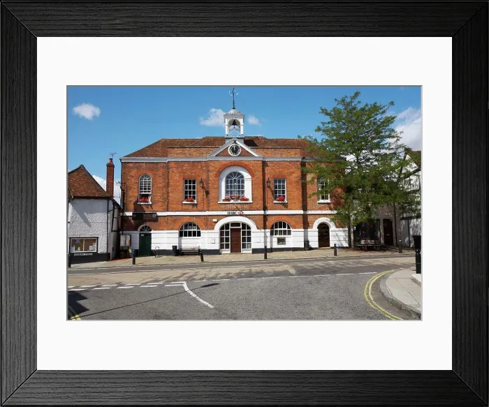 Framed Print : England, Hampshire, Whitchurch Framed Print : England, Hampshire, Whitchurch