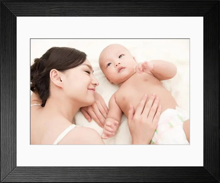 Framed Print : Happy mother and child Framed Print : Happy mother and child