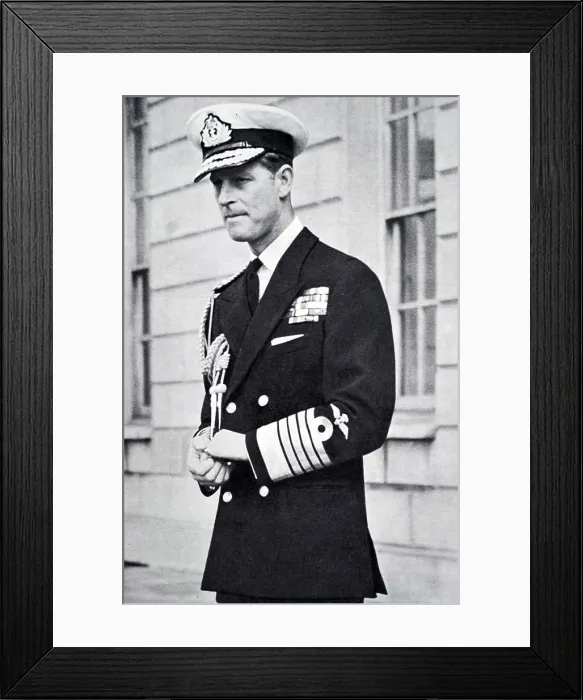 Framed Print : Duke of Edinburgh opened an exhibition of Royal yachts at the National Maritime Museum, Greenwich, in 1953 Framed Print : Duke of Edinburgh opened an exhibition of Royal yachts at the National Maritime Museum, Greenwich, in 1953