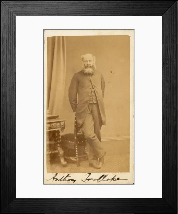 Framed Print : Anthony Trollope, Authors, Trollope, Anthony, 1815-1882, Carte de Visite Collection Framed Print : Anthony Trollope, Authors, Trollope, Anthony, 1815-1882, Carte de Visite Collection