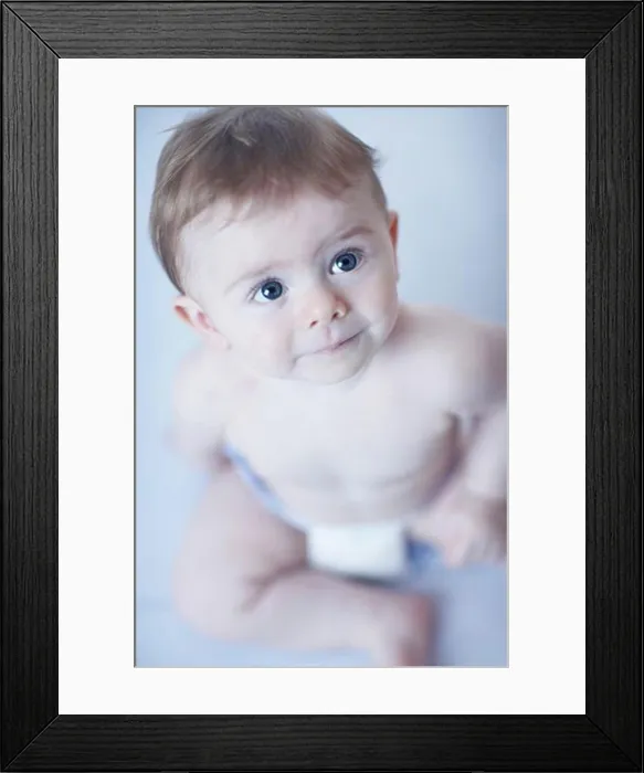 Framed Print : Portrait of Baby Framed Print : Portrait of Baby