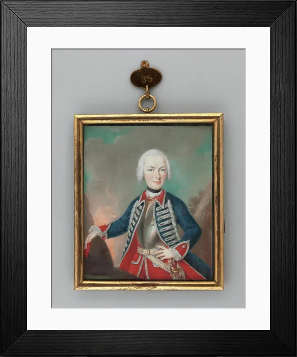 Framed Print : Ludwik IX, Landgraf von Hessen-Darmstadt (1719-1790)