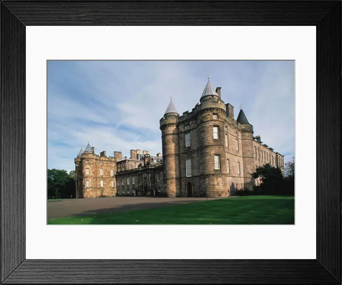 Framed Print : Great Britain, Scotland, Lothian, Edinburgh, Palace of Holyroodhouse (Large format sizes available) Framed Print : Great Britain, Scotland, Lothian, Edinburgh, Palace of Holyroodhouse (Large format sizes available)
