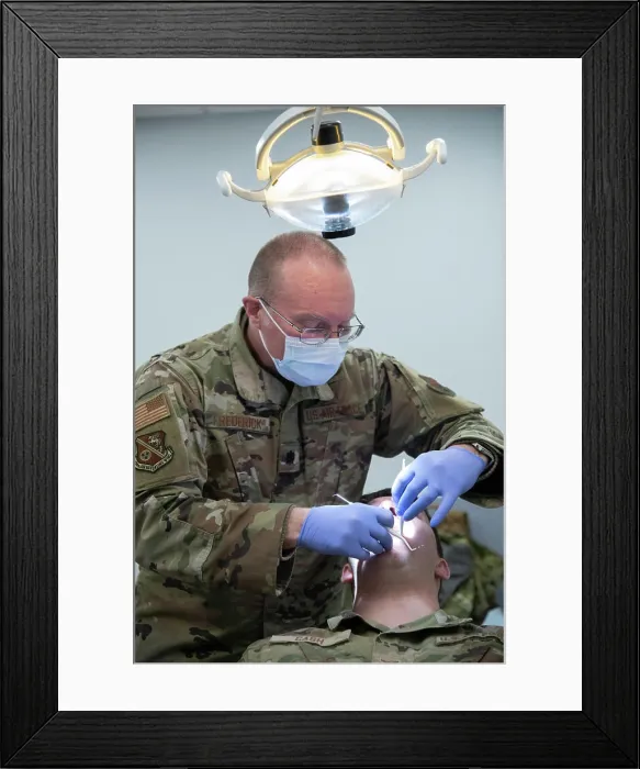 Framed Print : Air Force Lt. Col. Rory Fredrick